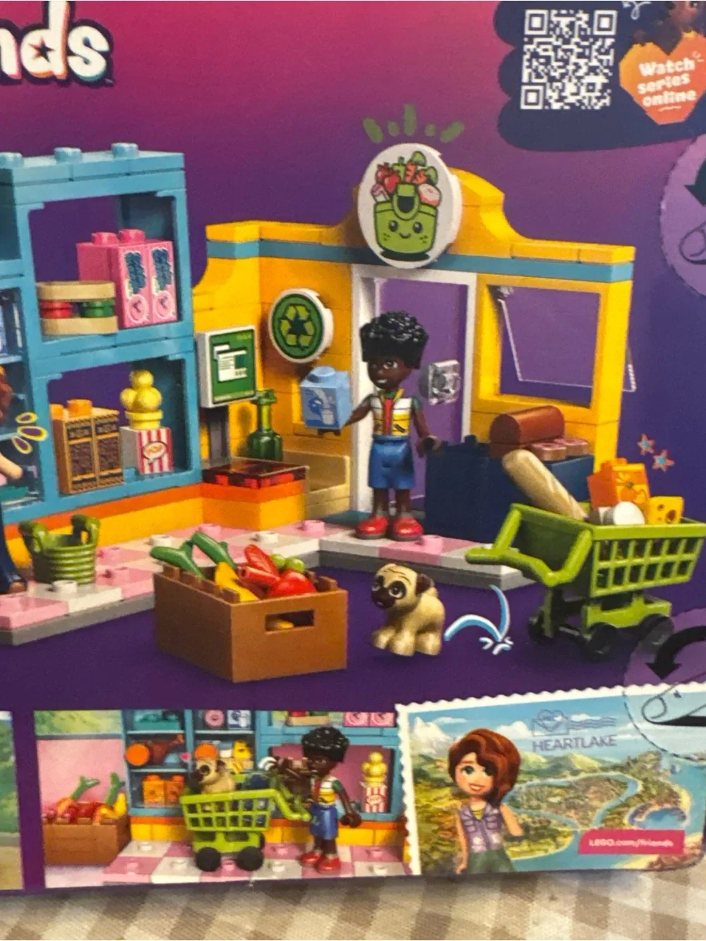 LEGO Friends Heartlake City Convenience Store Building Set - Purple